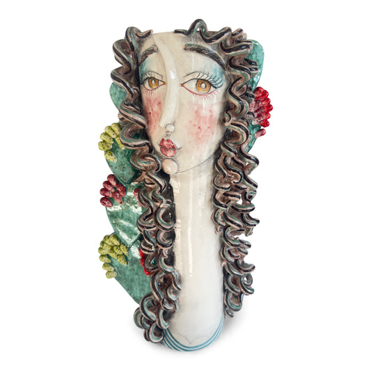 Schittone Prickly Pear Mermaid Vase - Large