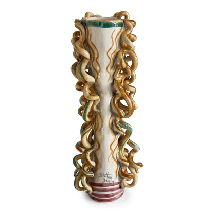 Schittone Blond Mermaid with Flower Vase  - Tall