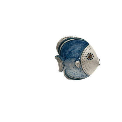 Handcrafted Ceramic Tropical Fish Wall Sculpture – Schittone Collection