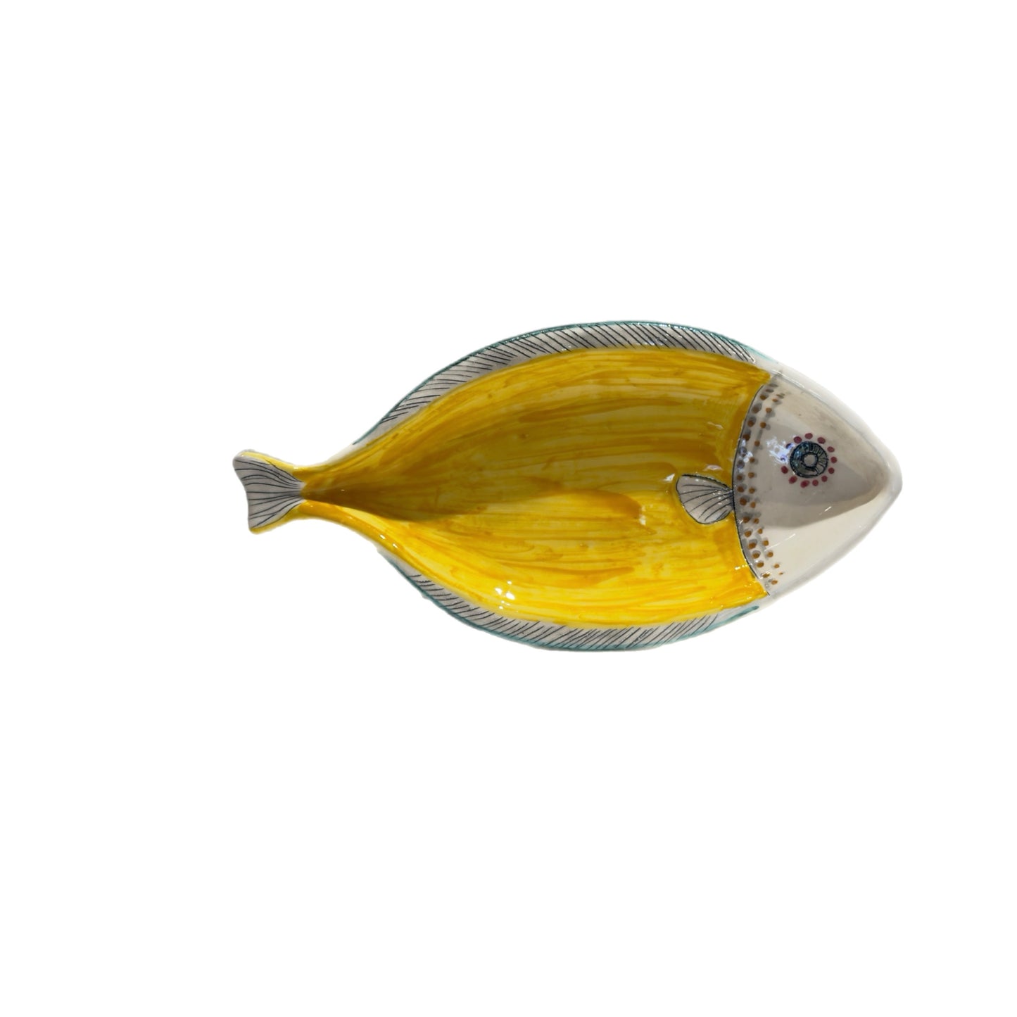 Handcrafted Ceramic Oval Fish Bowls – Schittone Collection