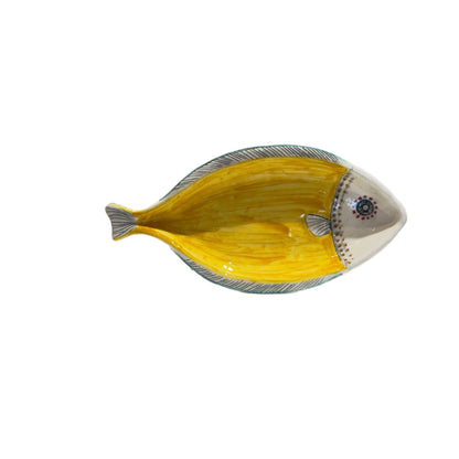 Handcrafted Ceramic Oval Fish Bowls – Schittone Collection