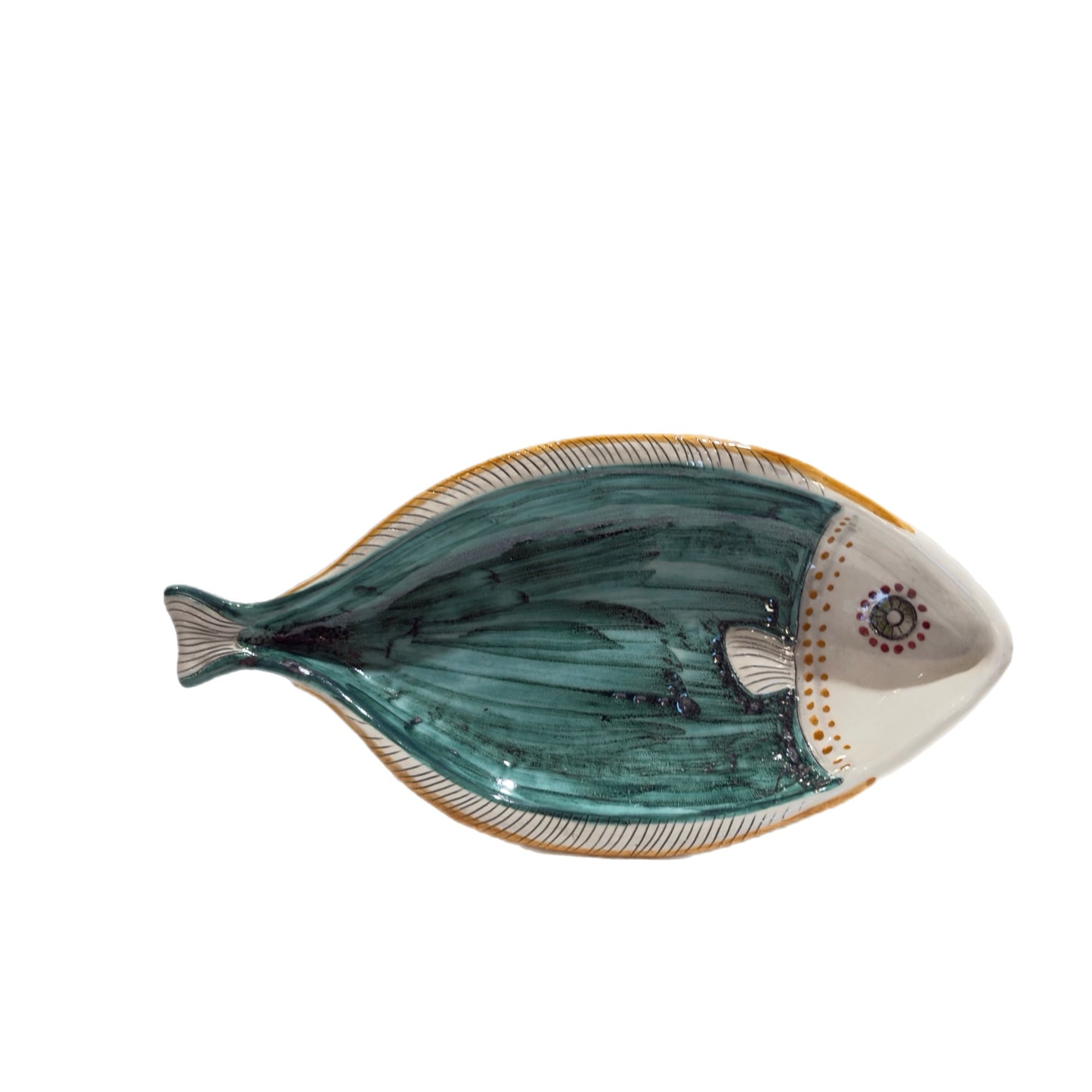 Handcrafted Ceramic Oval Fish Bowls – Schittone Collection