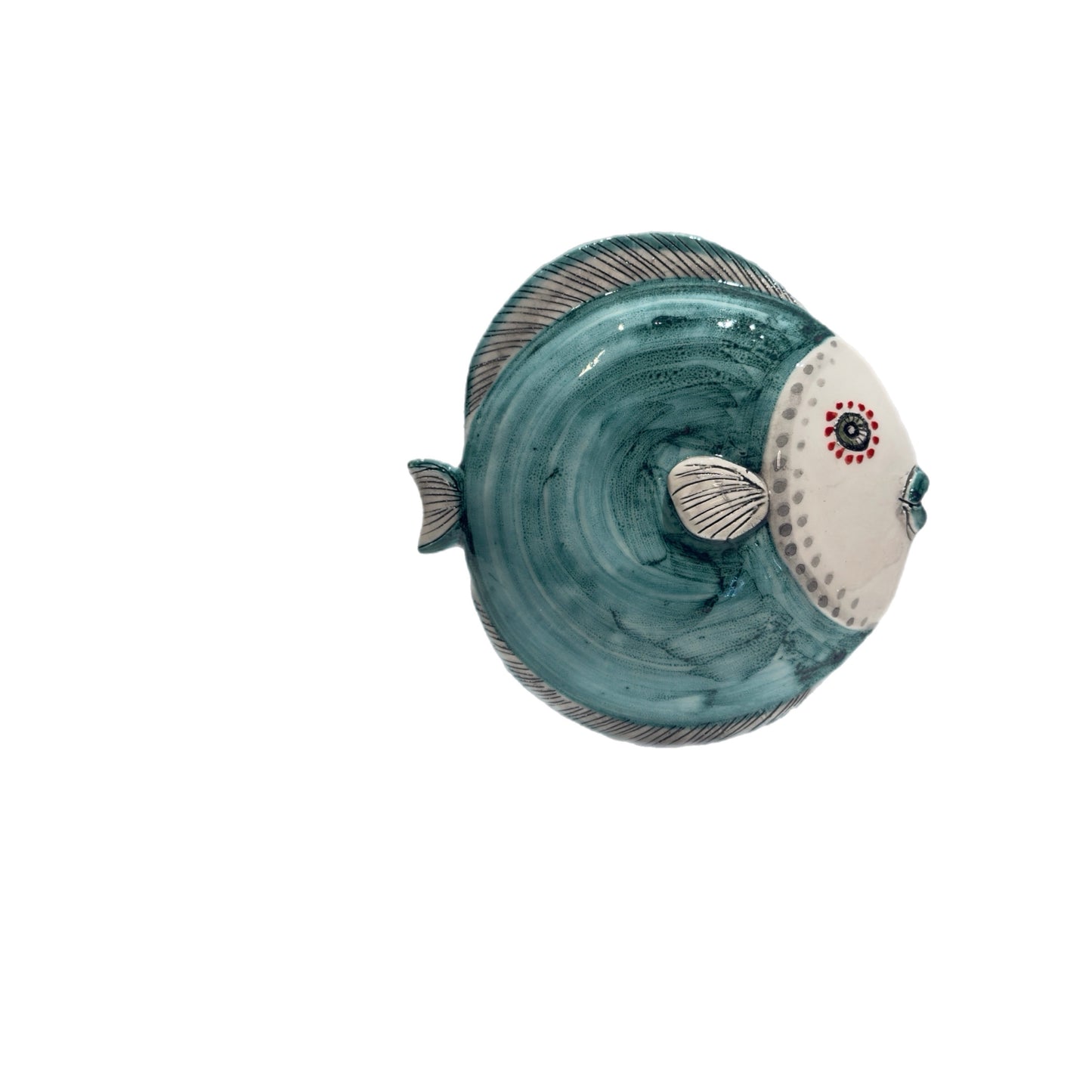 Handcrafted Ceramic Blowfish Medium – Schittone Collection