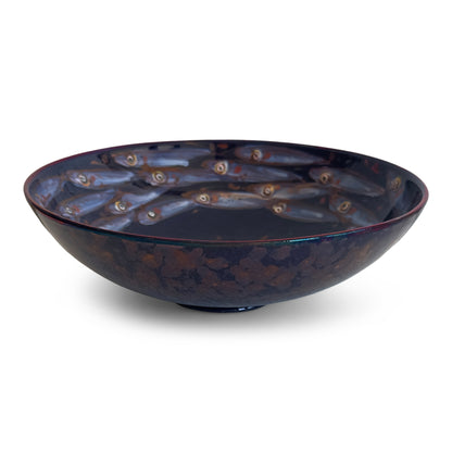 Vignoli 8" Fish Low Bowl 3