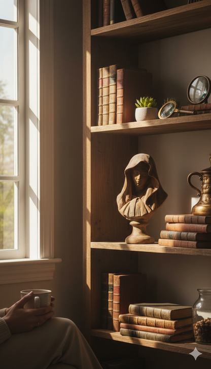 VINTAGE & COLLECTIBLE CERAMICS Bust – Hooded Figure, Italy