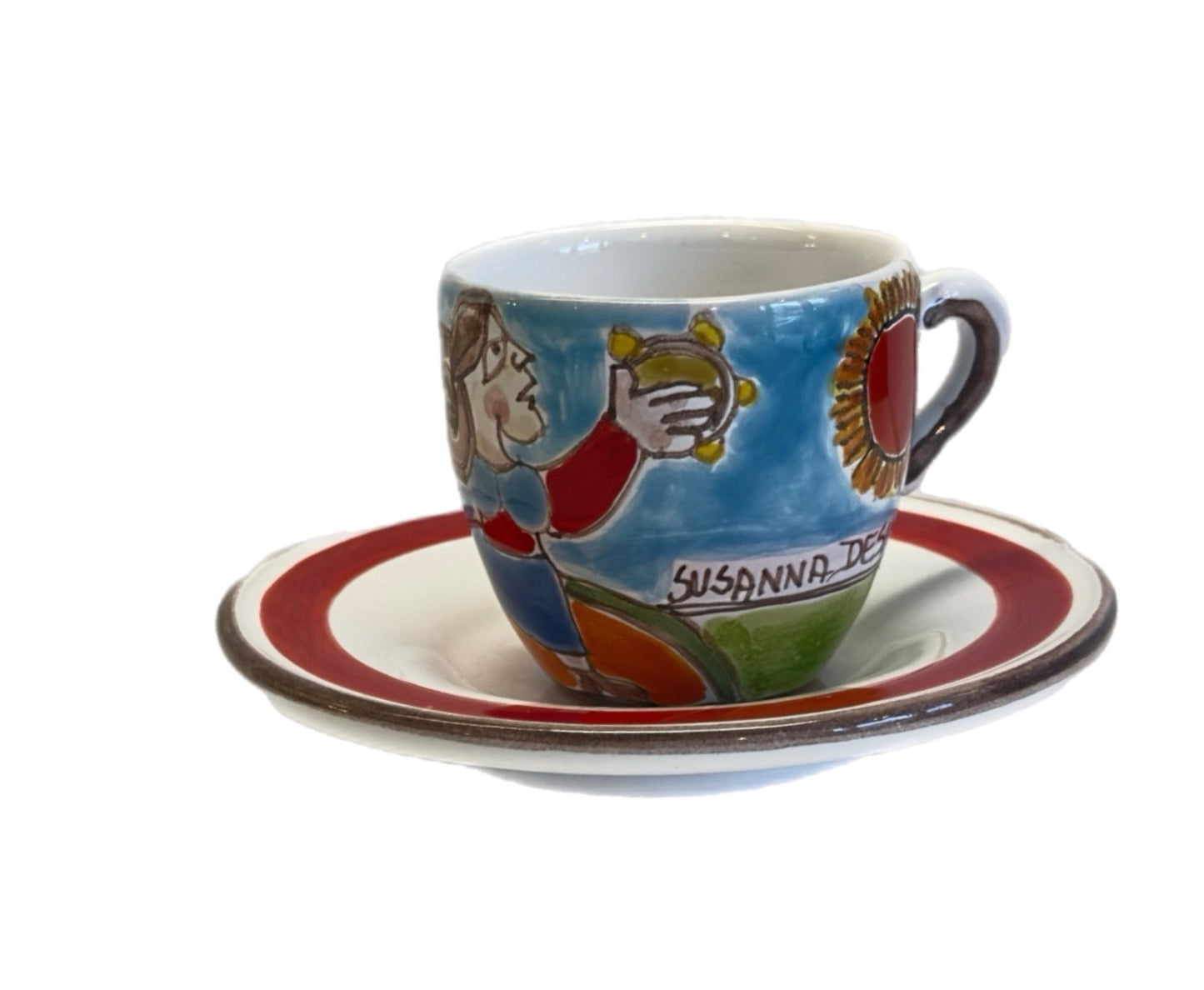 Dancer Espresso Cup & Saucer