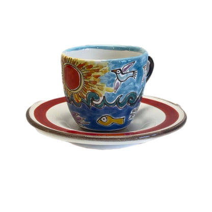 Sunshine Espresso Cup & Saucer