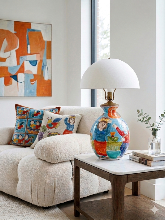 Original Vintage Giovanni DeSimone Lamp