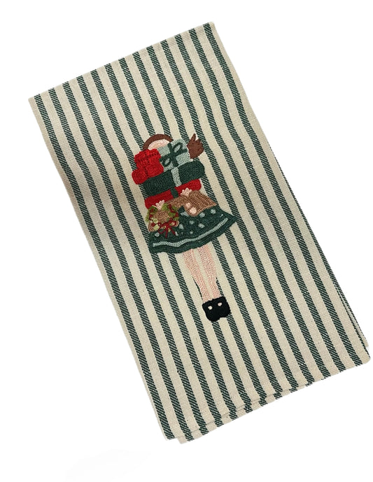 Busatti Kitchen Towel Stripe Design - Girl Stacked with Gifts