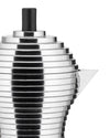 Alessi Silver w/ Black Handle Moka Pot  - Large