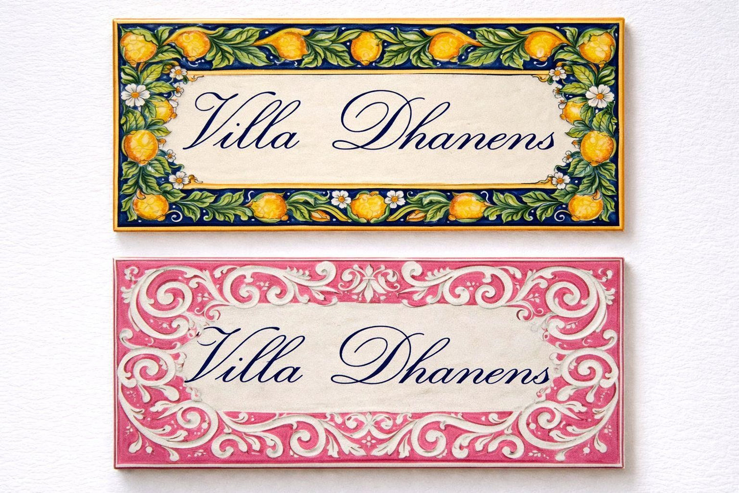 Customized Hand-painted Address Plate