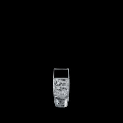 Salviati Hand-Carved Crystal Shot Glasses, Set of 6