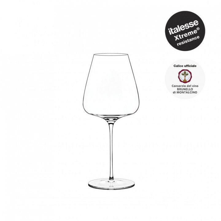 Hand-Blown Italian Wine Glass – T-Made 70 Excellence