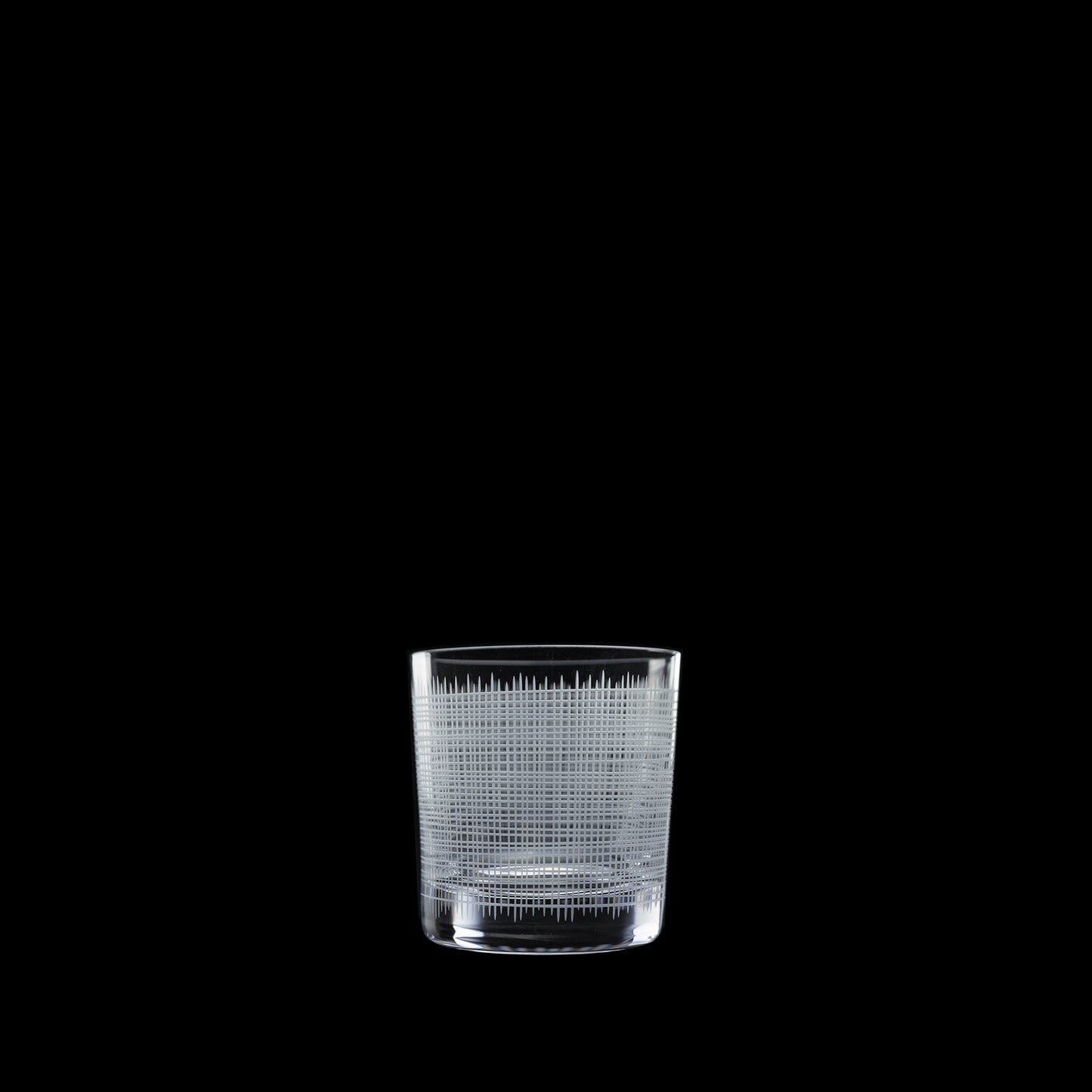 Salviati Hand-Carved Crystal Double Old Fashioned Glasses, Set of 6