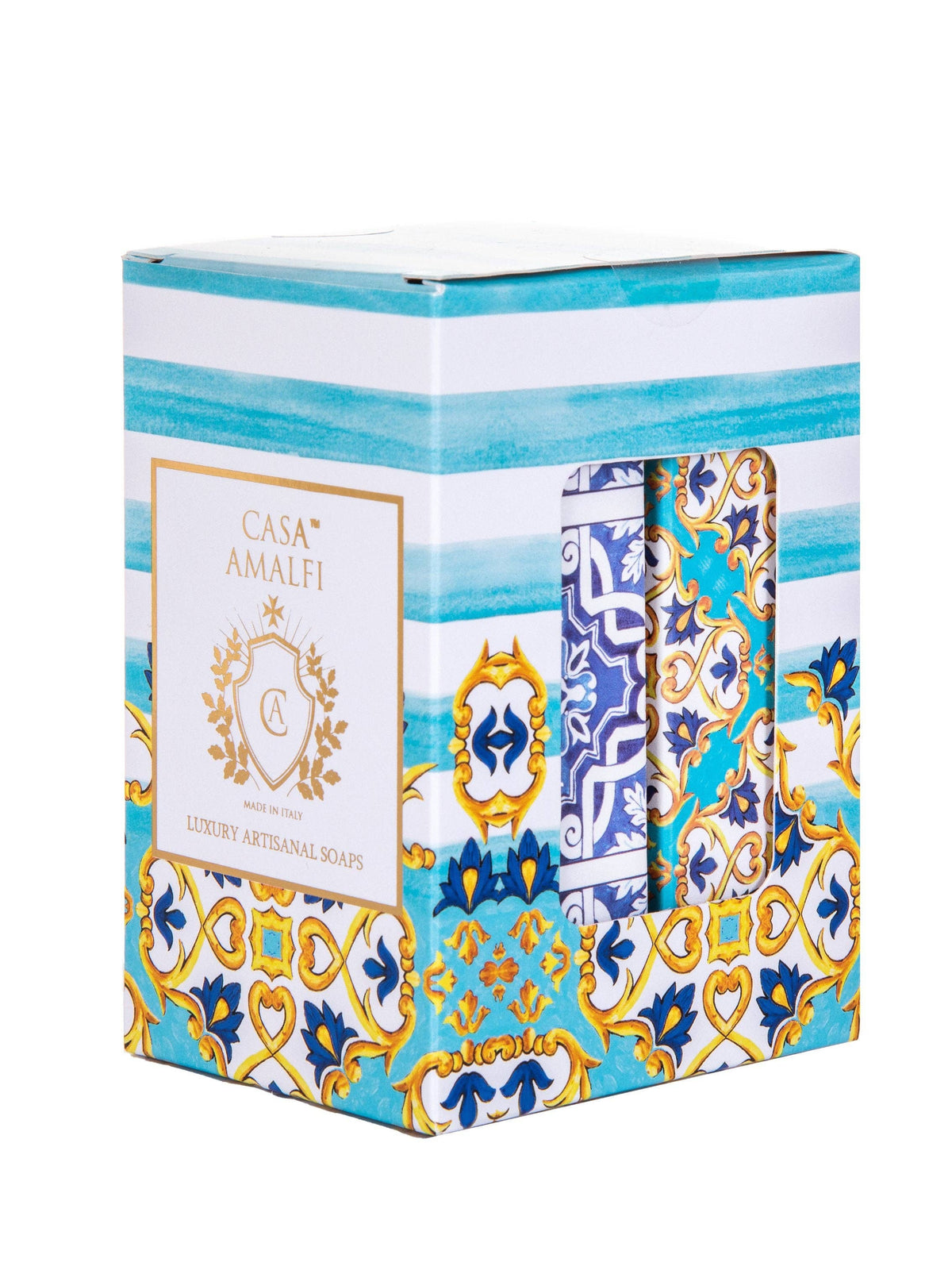 Take Me to Capri Gift Set — Two Italian Soaps, Fig Leaves & Ivy and Blue Grotto