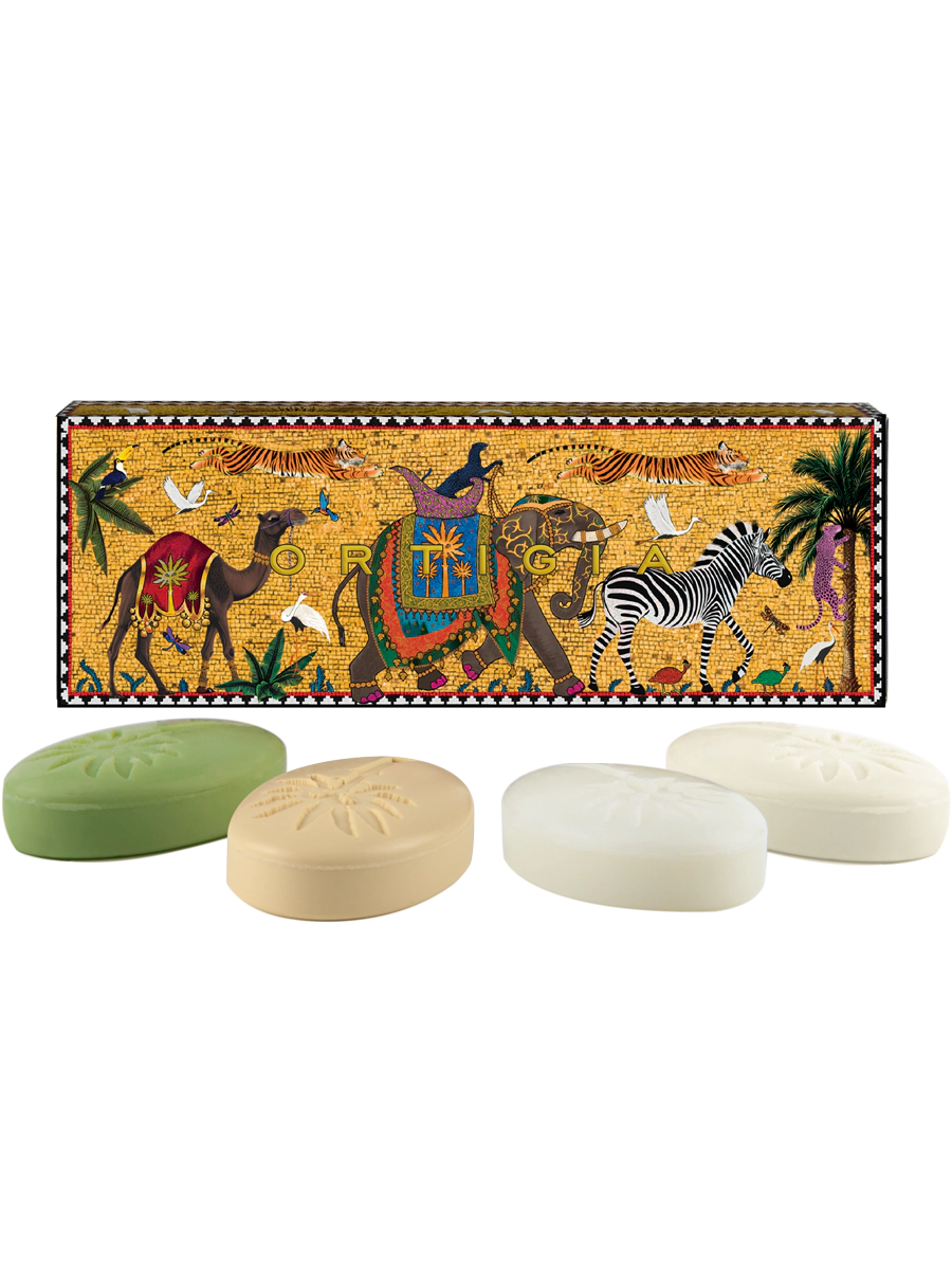 Ortigia Italian Olive Oil Soap Set – Sicilian Fragrance Collection
