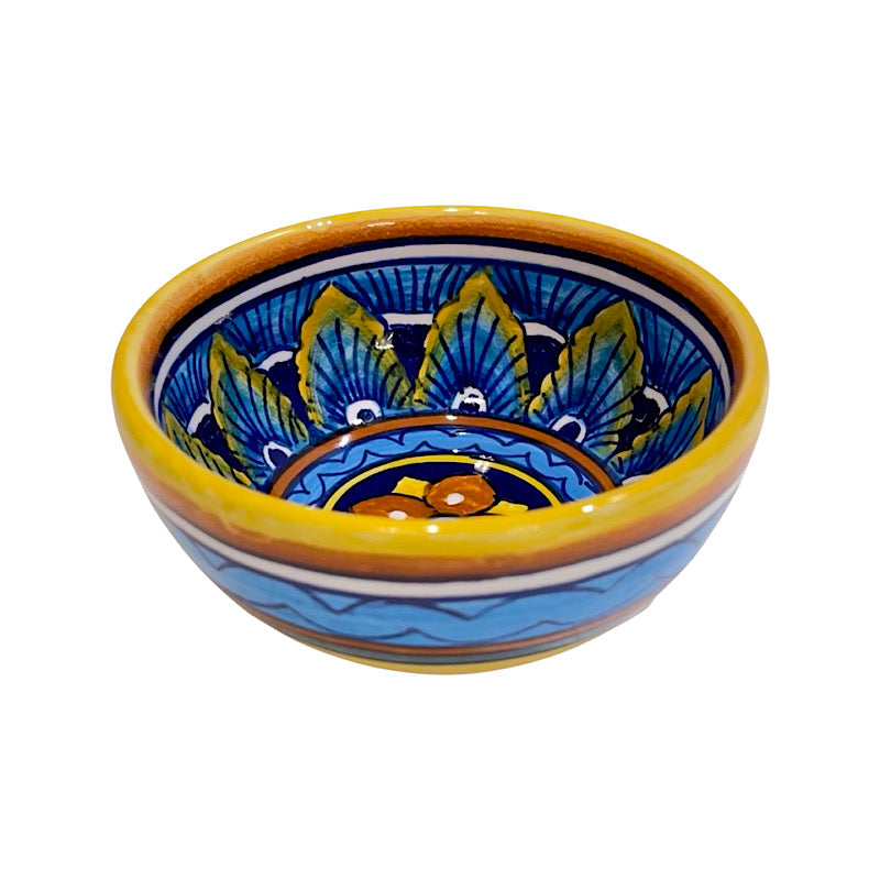 Collectible Majolica Small Bowl B-61, ceramics, pottery, italian design, majolica, handmade, handcrafted, handpainted, home decor, kitchen art, home goods, deruta, majolica, Artisan, treasures, traditional art, modern art, gift ideas, style, SF, shop small business, artists, shop online, landmark store, legacy, one of a kind, limited edition, gift guide, gift shop, retail shop, decorations, shopping, italy, home staging, home decorating, home interiors