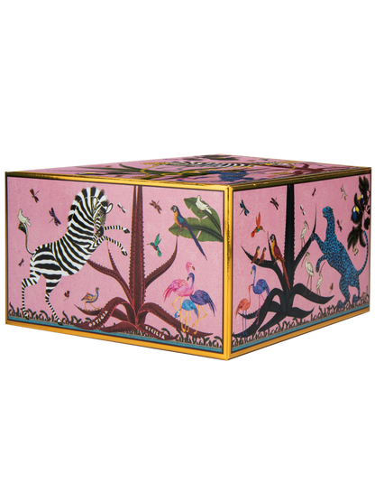 Italian Ceramic Bowl – Ortigia Pink Zebra