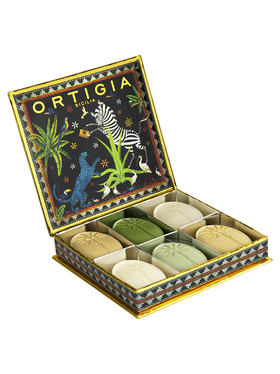 Ortigia Sicilia Jungle Soap Set of 6