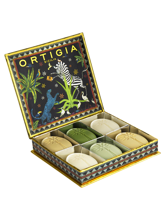 Ortigia Sicilia Jungle Soap Set of 6