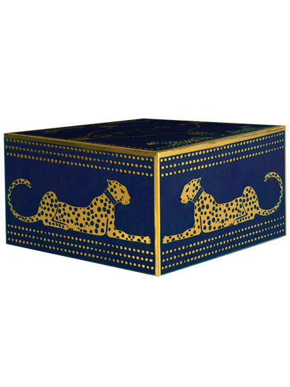 Italian Ceramic Bowl – Ortigia Blue Leopard