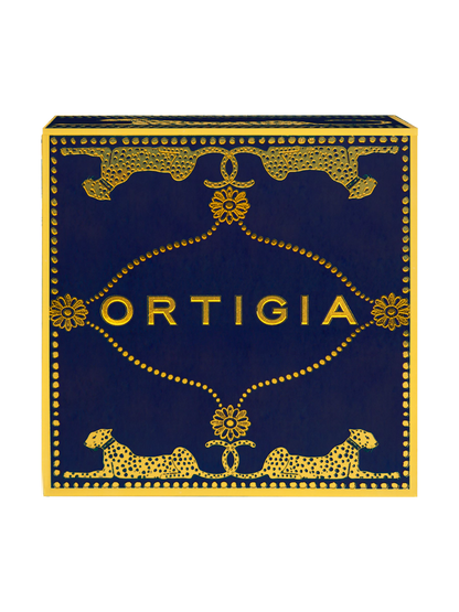Italian Ceramic Bowl – Ortigia Blue Leopard
