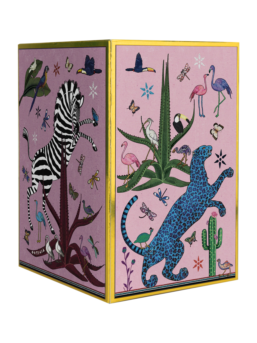 Italian Ceramic Jug – Ortigia Pink Zebra