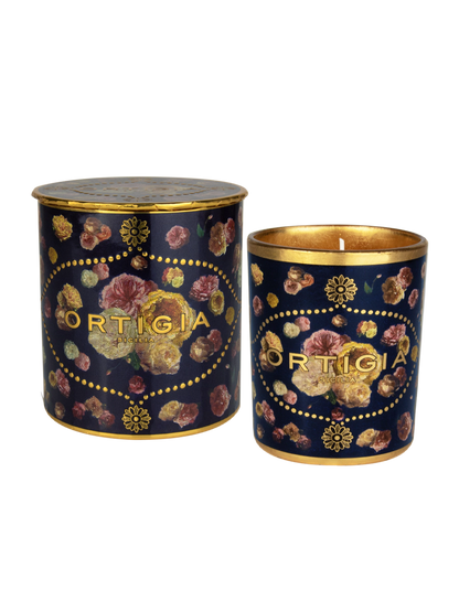 Ortigia Sicilia Decorated Candle - Rose Antiche
