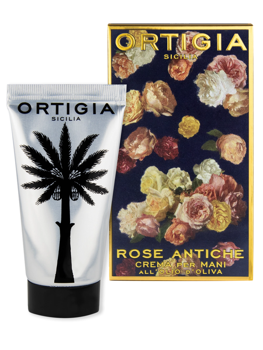 Ortigia Sicilia Italian Rose Antiche Hand Cream