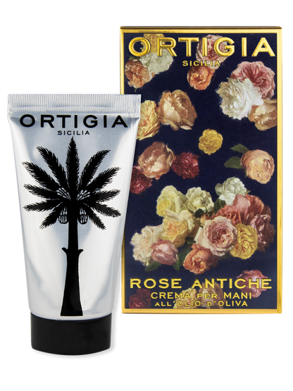 Ortigia Sicilia Italian Rose Antiche Hand Cream