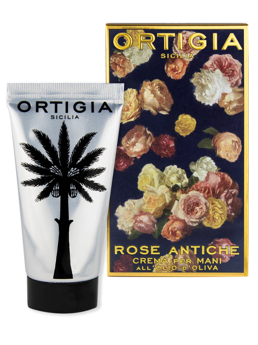 Ortigia Sicilia Italian Rose Antiche Hand Cream