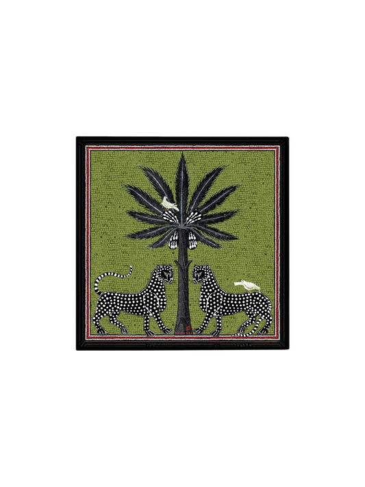 Ortigia Sicilia Square Tray - Green