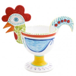 Rooster Cachepot, Large Size, ceramics, pottery, italian design, majolica, handmade, handcrafted, handpainted, home decor, kitchen art, home goods, deruta, majolica, Artisan, treasures, traditional art, modern art, gift ideas, style, SF, shop small business, artists, shop online, landmark store, legacy, one of a kind, limited edition, gift guide, gift shop, retail shop, decorations, shopping, italy, home staging, home decorating, home interiors