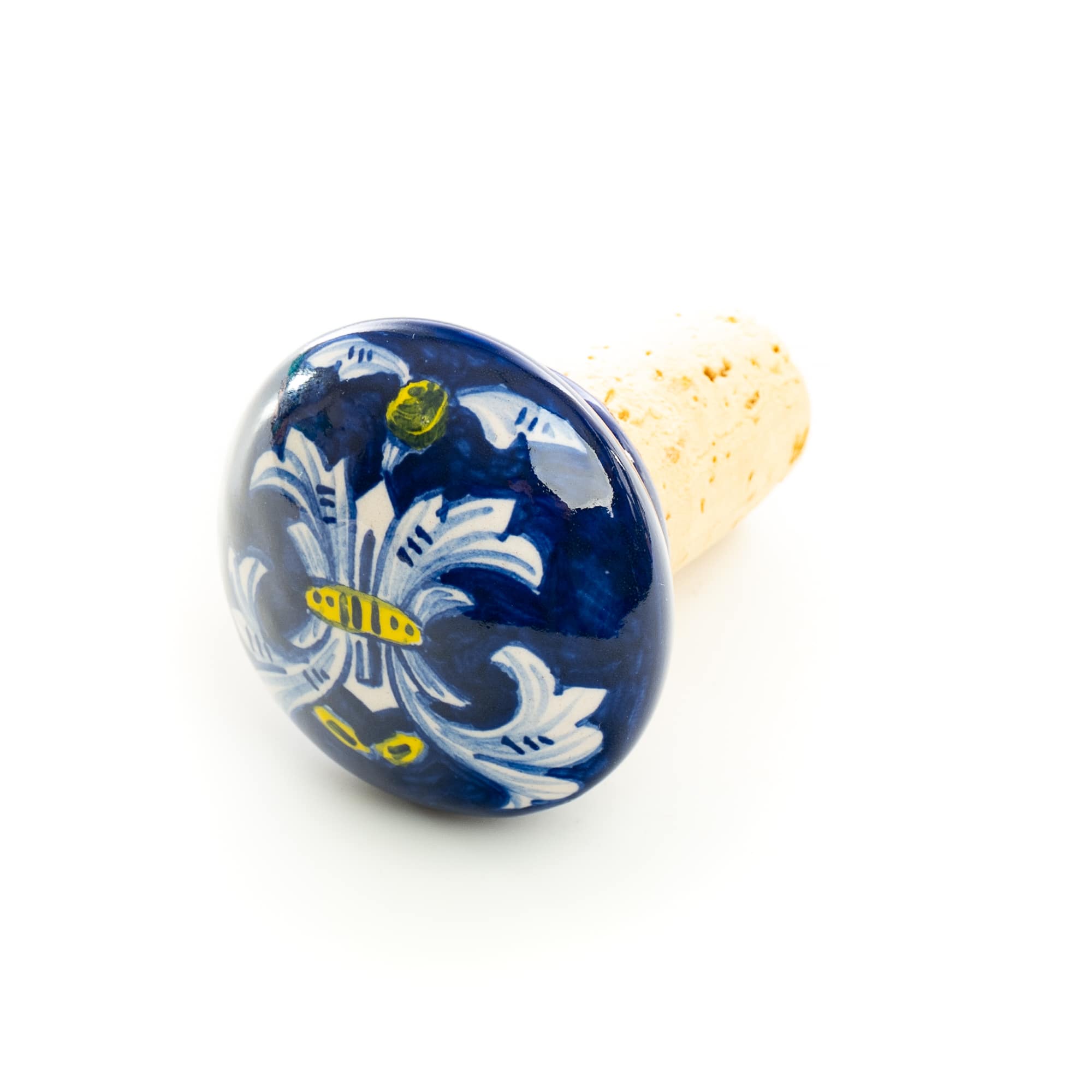Antico Deruta Wine Stopper, ceramics, pottery, italian design, majolica, handmade, handcrafted, handpainted, home decor, kitchen art, home goods, deruta, majolica, Artisan, treasures, traditional art, modern art, gift ideas, style, SF, shop small business, artists, shop online, landmark store, legacy, one of a kind, limited edition, gift guide, gift shop, retail shop, decorations, shopping, italy, home staging, home decorating, home interiors