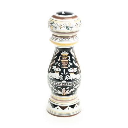 Siena - Pepper Grinder, ceramics, pottery, italian design, majolica, handmade, handcrafted, handpainted, home decor, kitchen art, home goods, deruta, majolica, Artisan, treasures, traditional art, modern art, gift ideas, style, SF, shop small business, artists, shop online, landmark store, legacy, one of a kind, limited edition, gift guide, gift shop, retail shop, decorations, shopping, italy, home staging, home decorating, home interiors