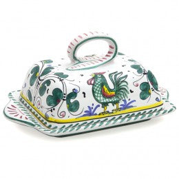 Orvieto Butter Dish, ceramics, pottery, italian design, majolica, handmade, handcrafted, handpainted, home decor, kitchen art, home goods, deruta, majolica, Artisan, treasures, traditional art, modern art, gift ideas, style, SF, shop small business, artists, shop online, landmark store, legacy, one of a kind, limited edition, gift guide, gift shop, retail shop, decorations, shopping, italy, home staging, home decorating, home interiors