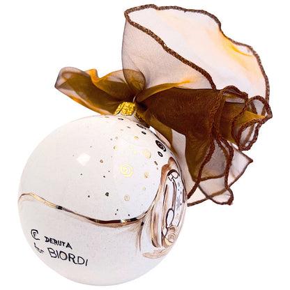 Personalized Nativity Ornament w/ 24 Karat Gold, ceramics, pottery, italian design, majolica, handmade, handcrafted, handpainted, home decor, kitchen art, home goods, deruta, majolica, Artisan, treasures, traditional art, modern art, gift ideas, style, SF, shop small business, artists, shop online, landmark store, legacy, one of a kind, limited edition, gift guide, gift shop, retail shop, decorations, shopping, italy, home staging, home decorating, home interiors