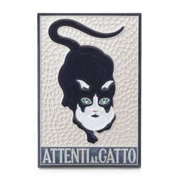 Decorative Tile Attenti al Gatto tile