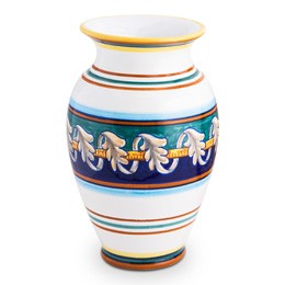 Collectible Majolica Simple Vase