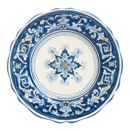 Antico Deruta Salad Plate, Full Design, Set of 4, ceramics, pottery, italian design, majolica, handmade, handcrafted, handpainted, home decor, kitchen art, home goods, deruta, majolica, Artisan, treasures, traditional art, modern art, gift ideas, style, SF, shop small business, artists, shop online, landmark store, legacy, one of a kind, limited edition, gift guide, gift shop, retail shop, decorations, shopping, italy, home staging, home decorating, home interiors