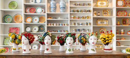 Ceramiche D'arte Dolfi Sculpture with Roses, ceramics, pottery, italian design, majolica, handmade, handcrafted, handpainted, home decor, kitchen art, home goods, deruta, majolica, Artisan, treasures, traditional art, modern art, gift ideas, style, SF, shop small business, artists, shop online, landmark store, legacy, one of a kind, limited edition, gift guide, gift shop, retail shop, decorations, shopping, italy, home staging, home decorating, home interiors