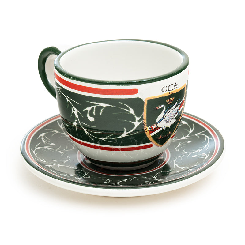 Contrade Goose Dinnerware From Siena, Contrade, ceramics, pottery, italian design, majolica, handmade, handcrafted, handpainted, home decor, kitchen art, home goods, deruta, majolica, Artisan, treasures, traditional art, modern art, gift ideas, style, SF, shop small business, artists, shop online, landmark store, legacy, one of a kind, limited edition, gift guide, gift shop, retail shop, decorations, shopping, italy, home staging, home decorating, home interiors