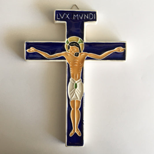 Decorative Christ on the Cross Plaque