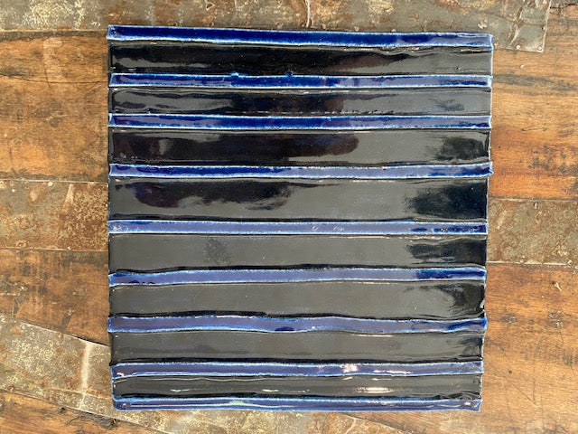 Decorative Tile, Black & Blue, ND Dolfi, ceramics, pottery, italian design, majolica, handmade, handcrafted, handpainted, home decor, kitchen art, home goods, deruta, majolica, Artisan, treasures, traditional art, modern art, gift ideas, style, SF, shop small business, artists, shop online, landmark store, legacy, one of a kind, limited edition, gift guide, gift shop, retail shop, decorations, shopping, italy, home staging, home decorating, home interiors, home decor ideas