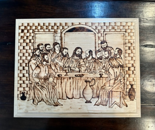 The Last Supper in Pyrography | PRE-ORDER