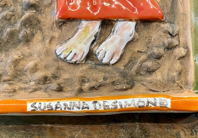 Susanna De Simone Nativity Scene, ceramics, pottery, italian design, majolica, handmade, handcrafted, handpainted, home decor, kitchen art, home goods, deruta, majolica, Artisan, treasures, traditional art, modern art, gift ideas, style, SF, shop small business, artists, shop online, landmark store, legacy, one of a kind, limited edition, gift guide, gift shop, retail shop, decorations, shopping, italy, home staging, home decorating, home interiors