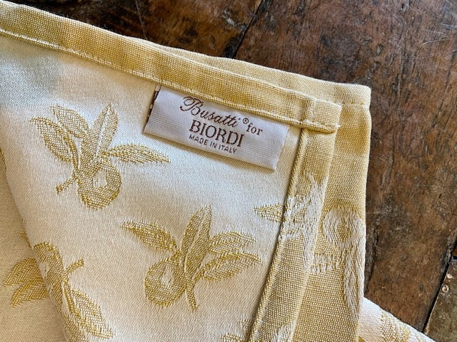 Busatti Kitchen Towel Olive Design - Beige, ceramics, pottery, italian design, majolica, handmade, handcrafted, handpainted, home decor, kitchen art, home goods, deruta, majolica, Artisan, treasures, traditional art, modern art, gift ideas, style, SF, shop small business, artists, shop online, landmark store, legacy, one of a kind, limited edition, gift guide, gift shop, retail shop, decorations, shopping, italy, home staging, home decorating, home interiors
