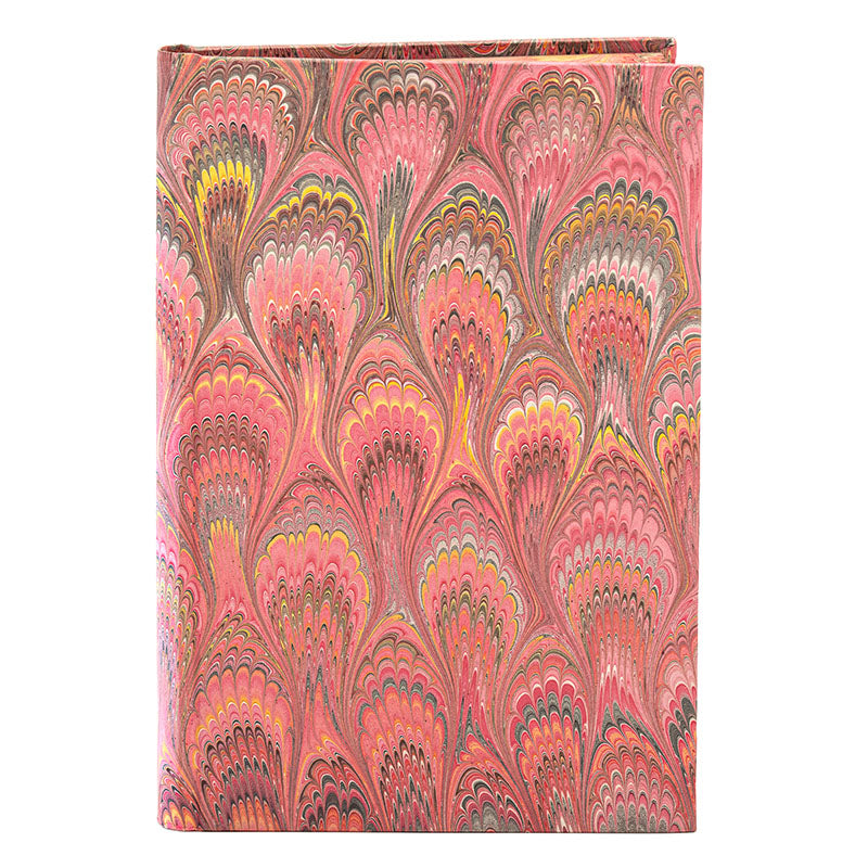 Il Papiro Blank Book with Hand Decorated - Pink