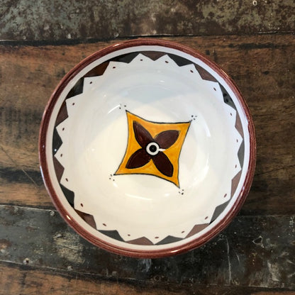 Siena Mini Condiment Bowl, ceramics, pottery, italian design, majolica, handmade, handcrafted, handpainted, home decor, kitchen art, home goods, deruta, majolica, Artisan, treasures, traditional art, modern art, gift ideas, style, SF, shop small business, artists, shop online, landmark store, legacy, one of a kind, limited edition, gift guide, gift shop, retail shop, decorations, shopping, italy, home staging, home decorating, home interior