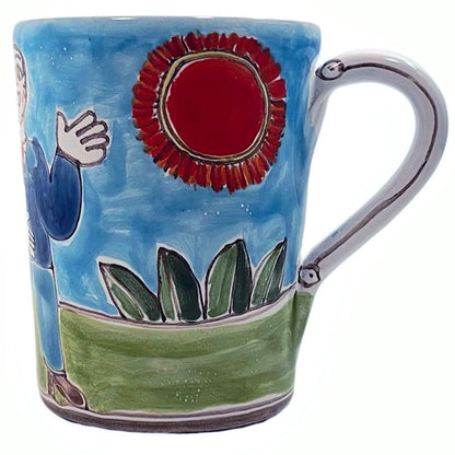 De Simone Wedding Mug, ceramics, pottery, italian design, majolica, handmade, handcrafted, handpainted, home decor, kitchen art, home goods, deruta, majolica, Artisan, treasures, traditional art, modern art, gift ideas, style, SF, shop small business, artists, shop online, landmark store, legacy, one of a kind, limited edition, gift guide, gift shop, retail shop, decorations, shopping, italy, home staging, home decorating, home interiors